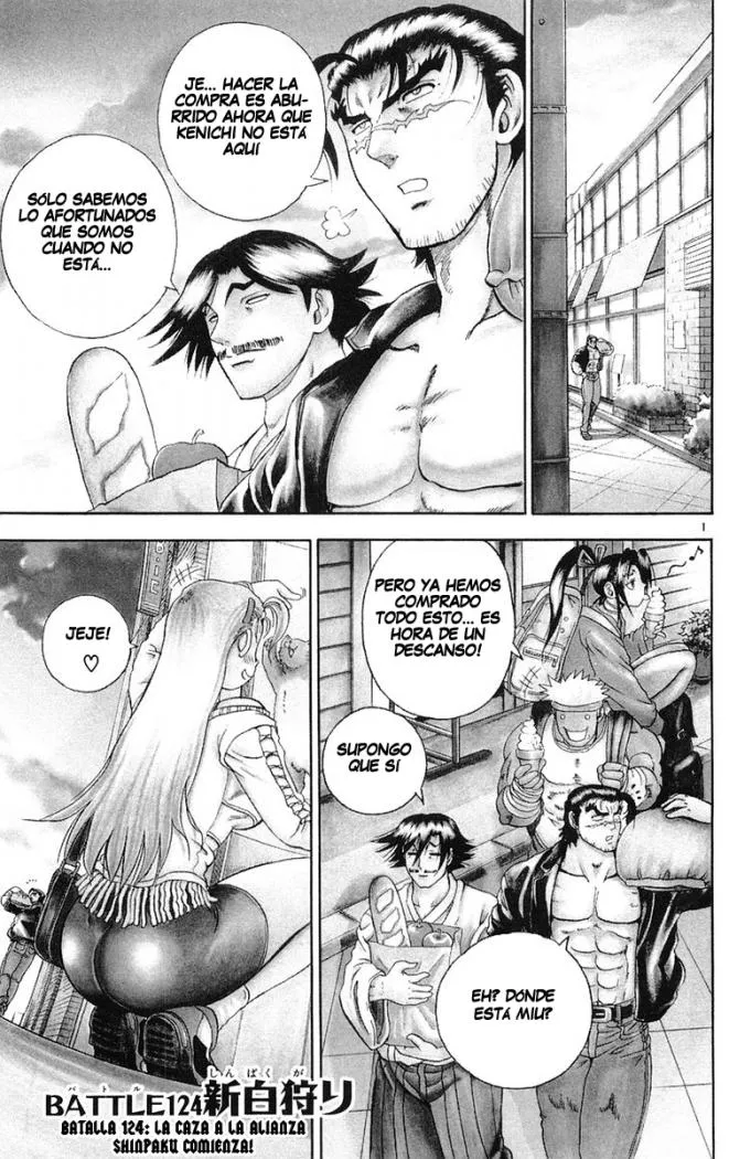 Ken'ichi, el discípulo más fuerte de la historia Capítulo 124 en Línea - página 1