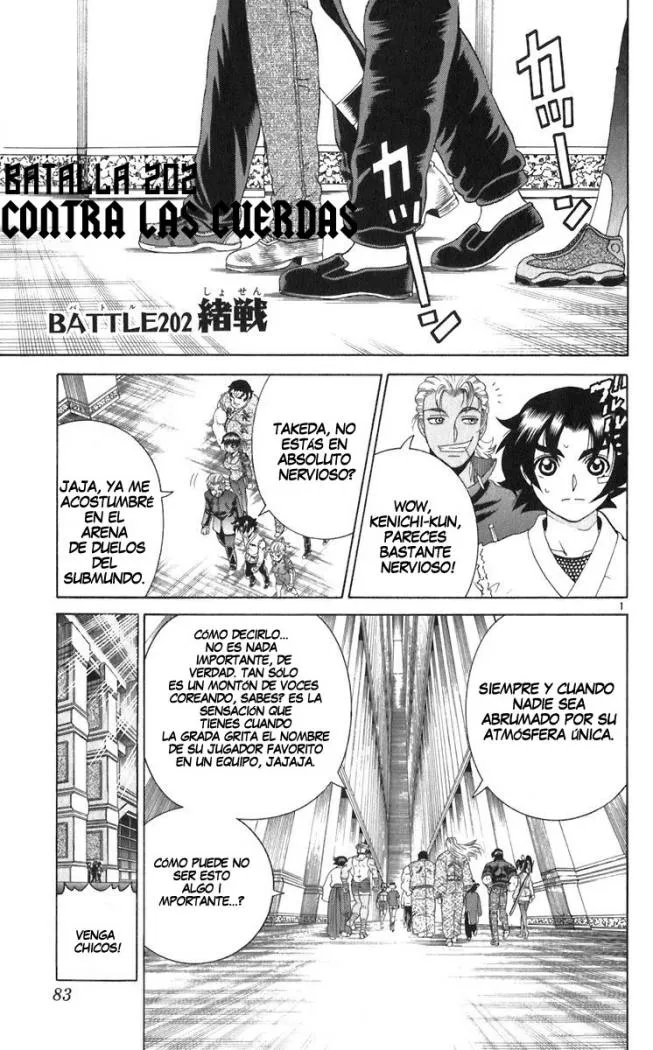Ken'ichi, el discípulo más fuerte de la historia Capítulo 202 en Línea - página 1