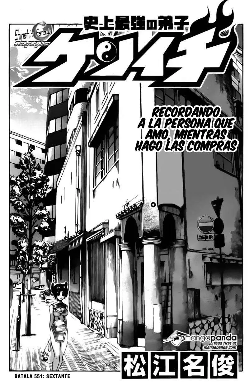 Ken'ichi, el discípulo más fuerte de la historia Capítulo 551 en Línea - página 1