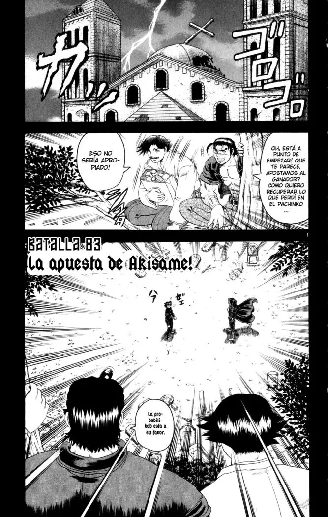 Ken'ichi, el discípulo más fuerte de la historia Capítulo 83 en Línea - página 1