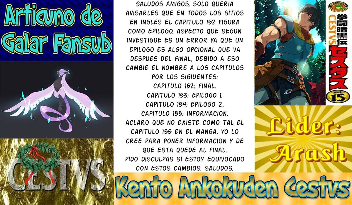Kento Ankokuden Cestvs Capítulo 151.01 en Línea - página 1