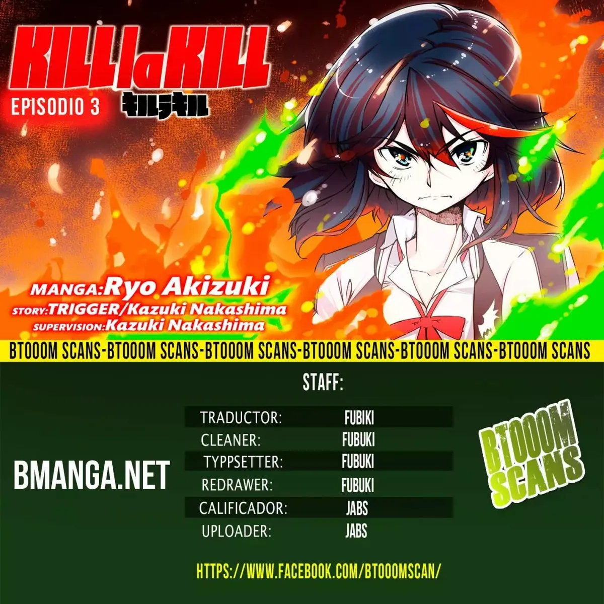 Kill la Kill Capítulo 3 en Línea - página 1