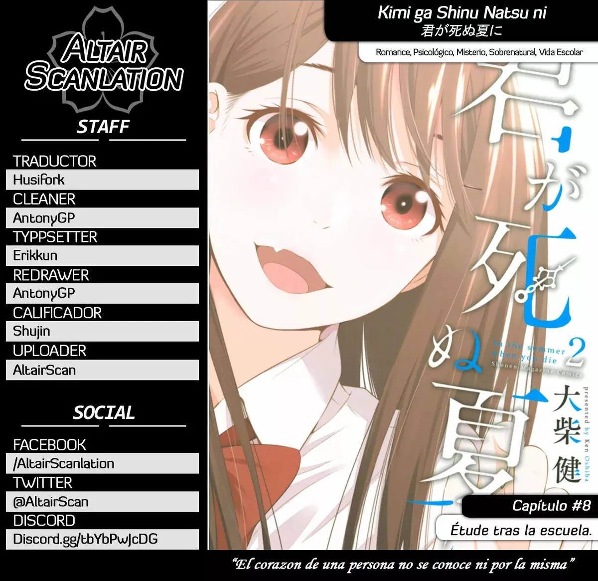 Kimi ga Shinu Natsu ni Capítulo 8 en Línea - página 1