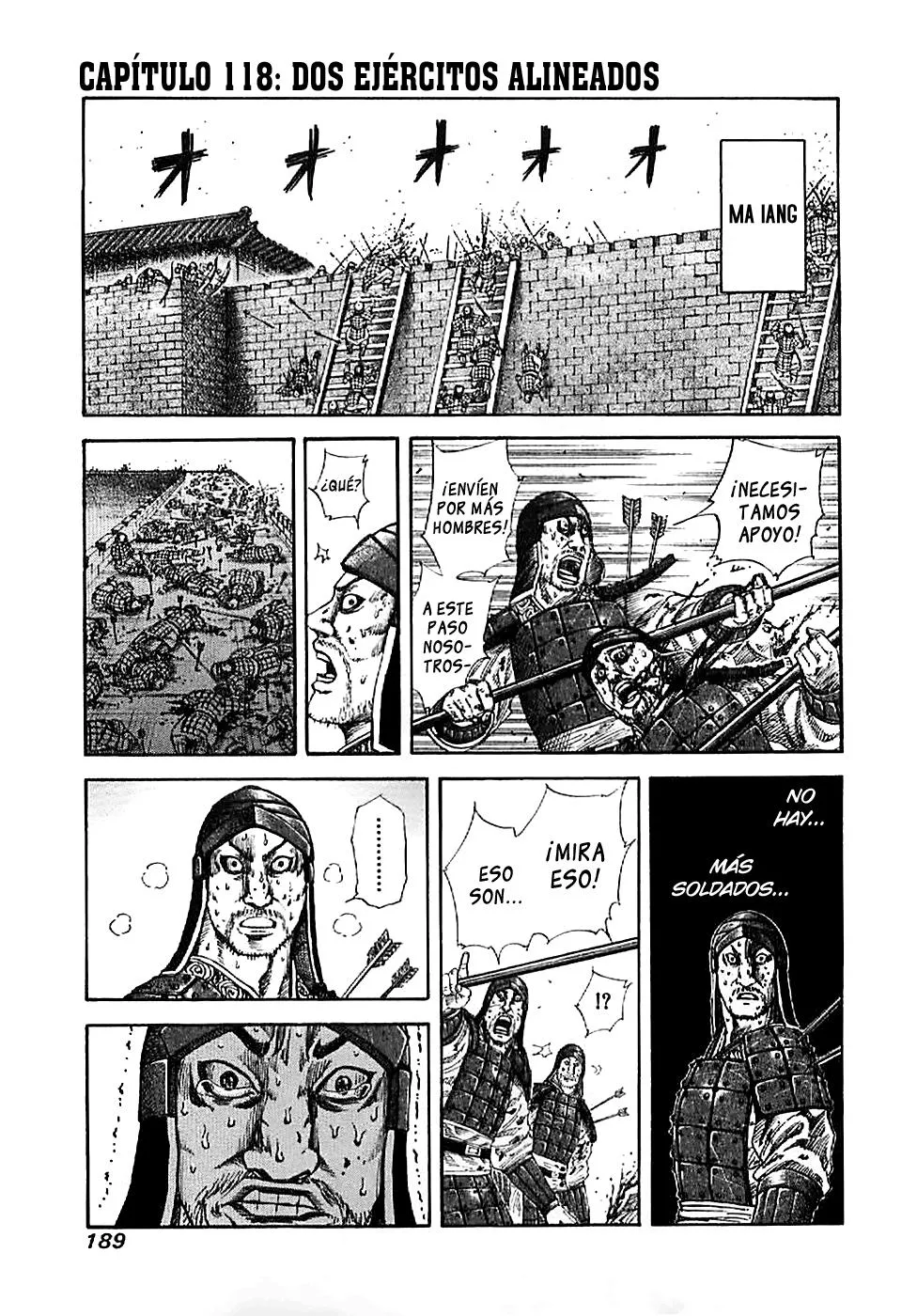 Kingdom Capítulo 118 en Línea - página 1