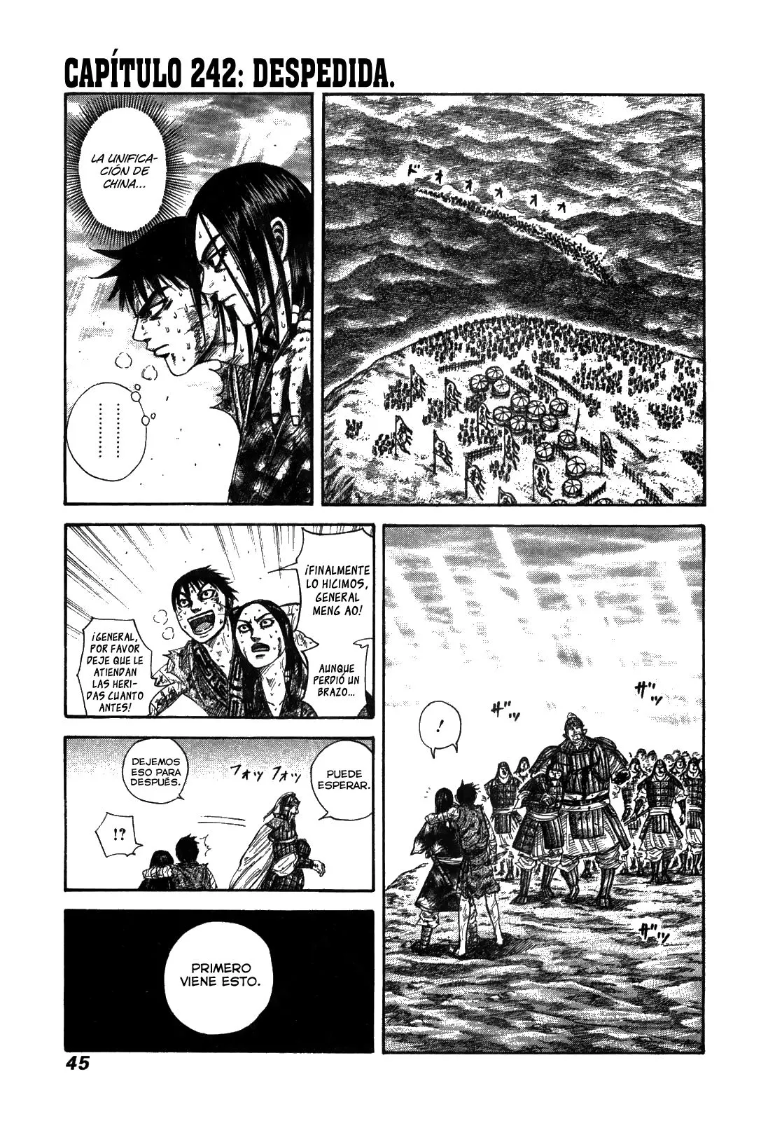 Kingdom Capítulo 242 en Línea - página 1