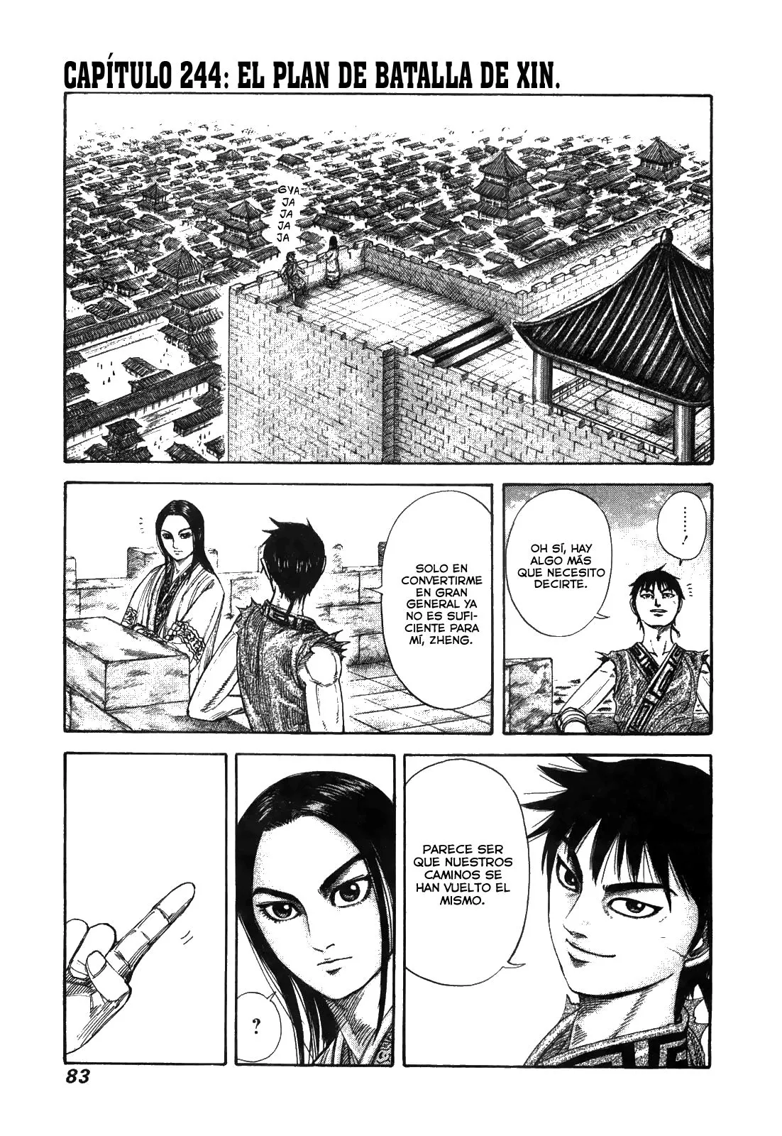 Kingdom Capítulo 244 en Línea - página 1