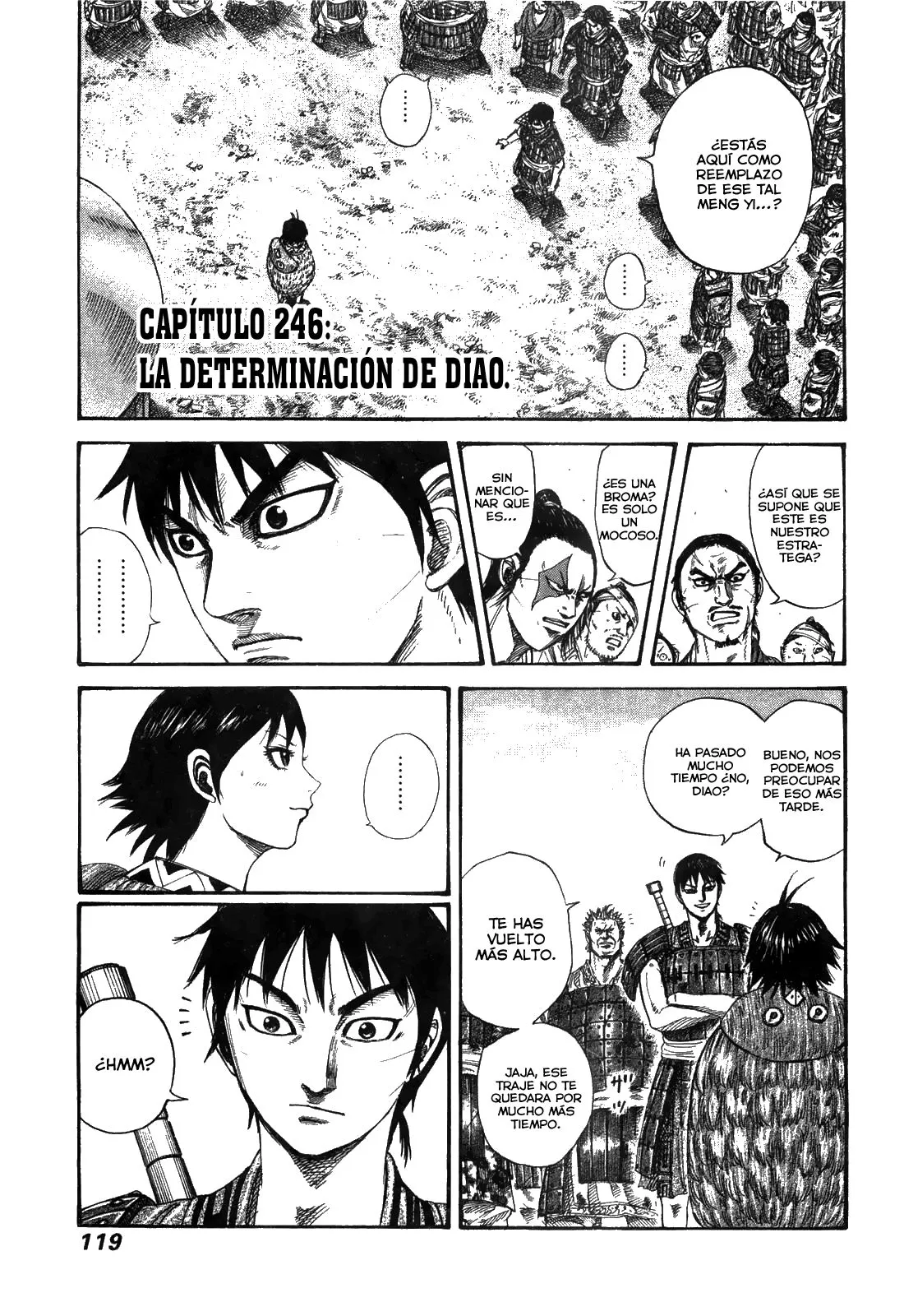 Kingdom Capítulo 246 en Línea - página 1