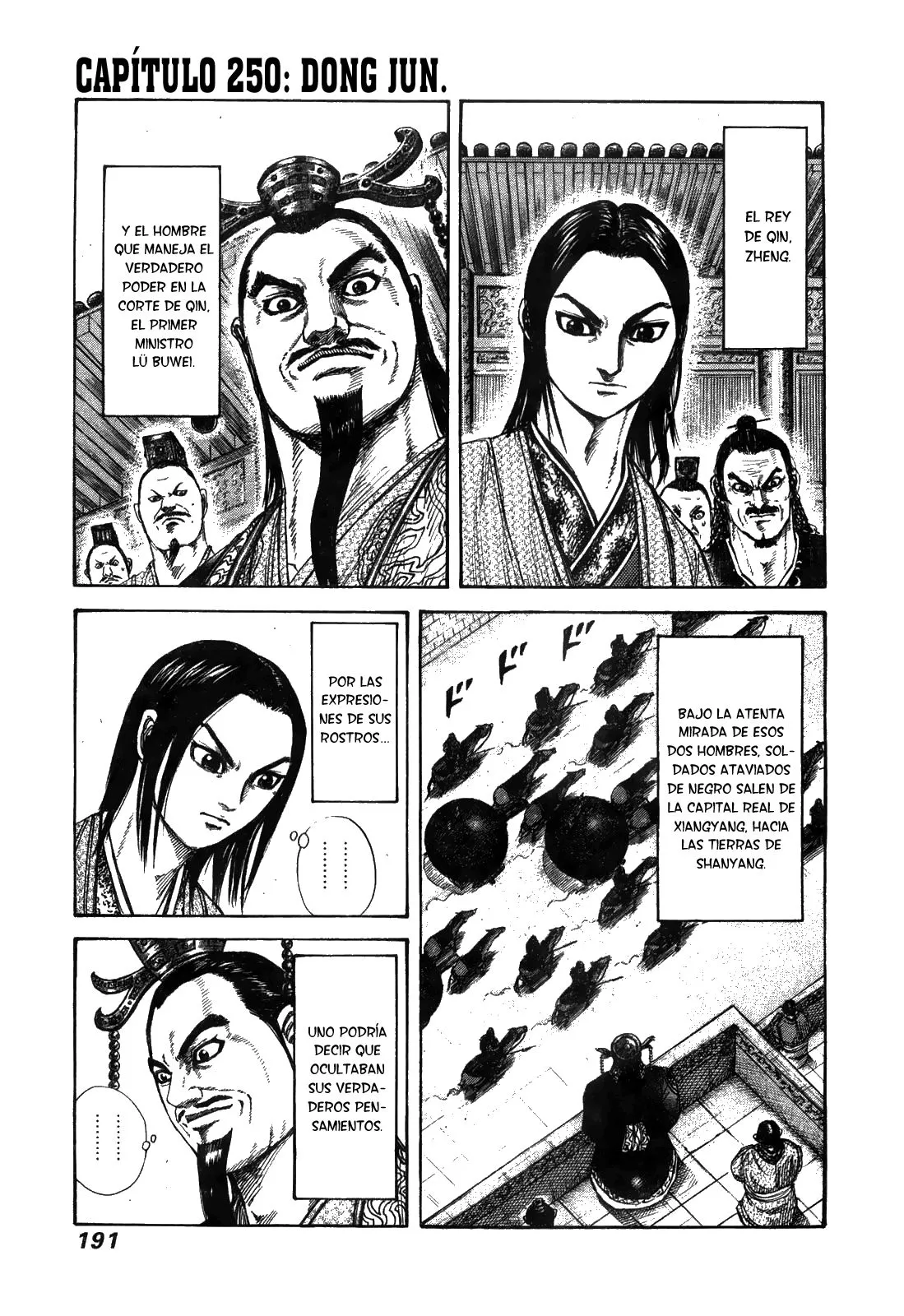Kingdom Capítulo 250 en Línea - página 1