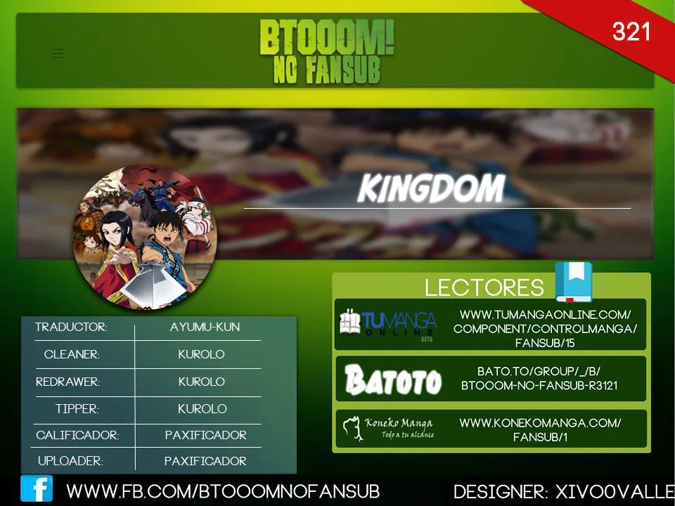 Kingdom Capítulo 321 en Línea - página 1