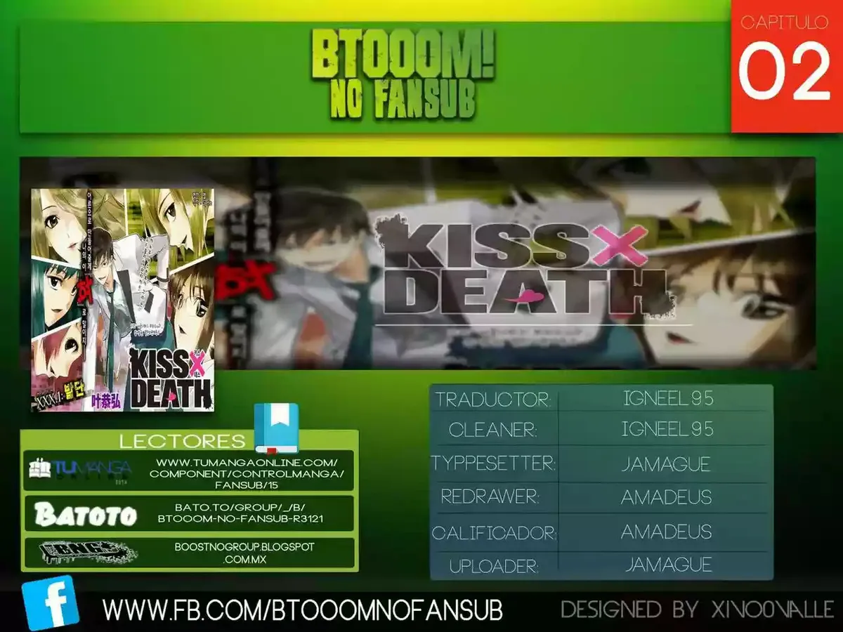 Kiss x Death Capítulo 2 en Línea - página 1