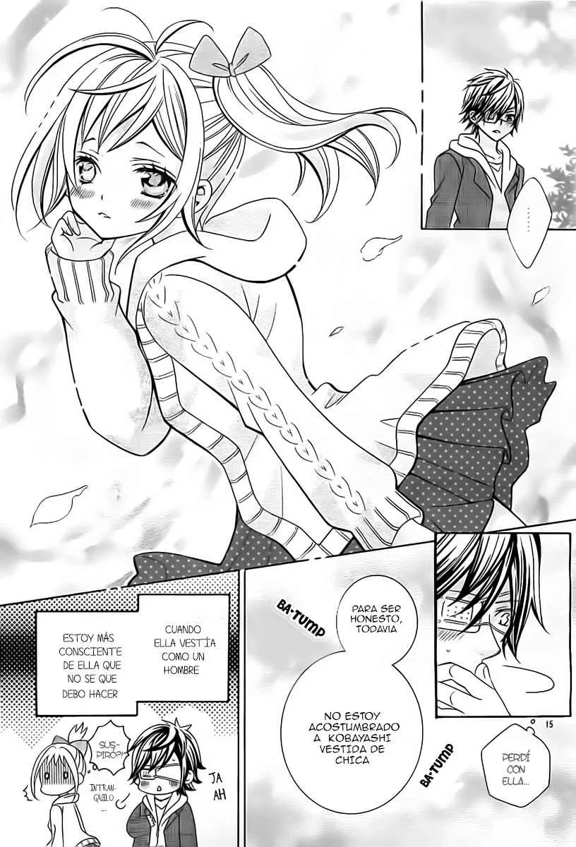 Kobayashi ga Kawai Sugite Tsurai!! Capítulo 17 en Línea - página 16