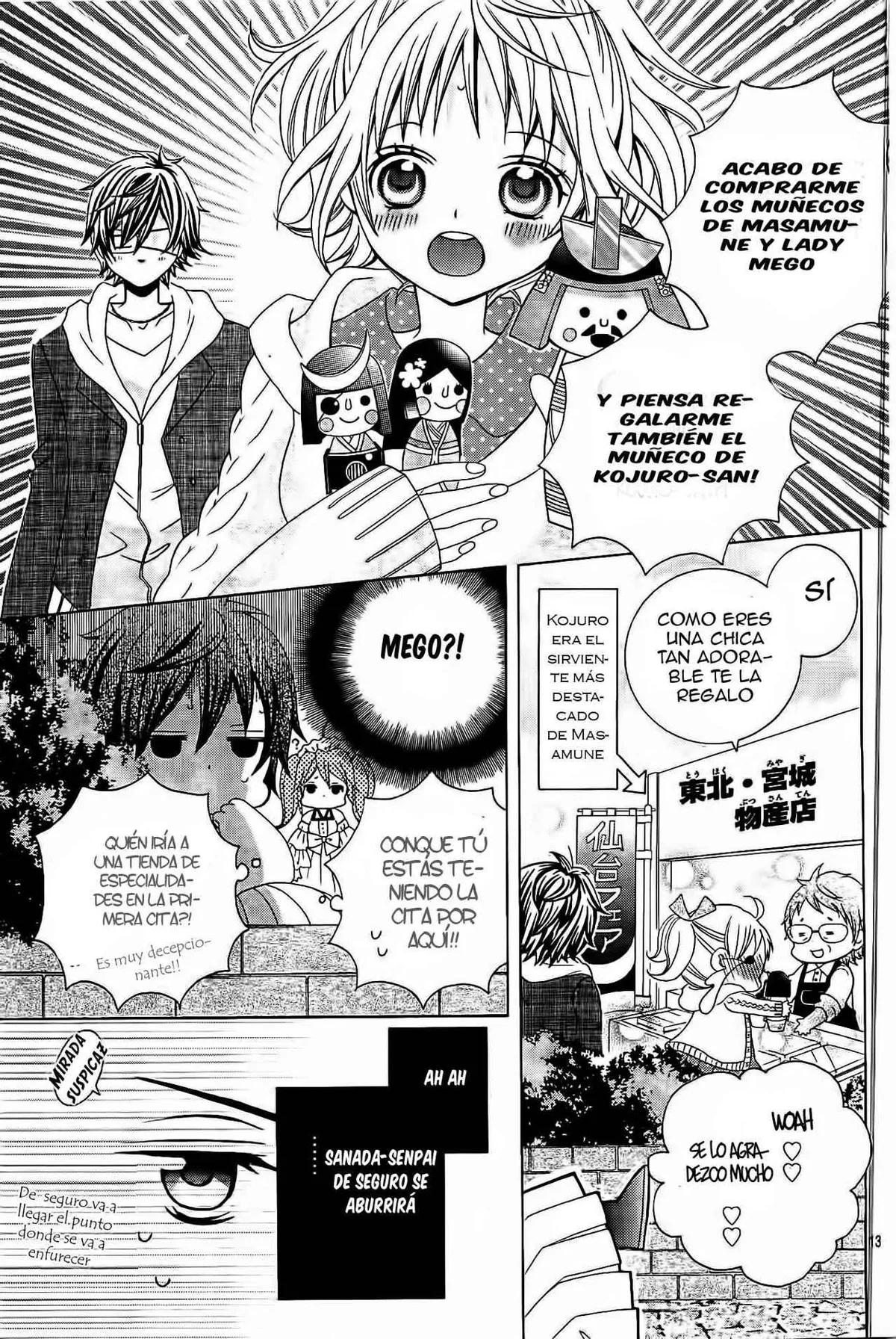 Kobayashi ga Kawai Sugite Tsurai!! Capítulo 18 en Línea - página 13
