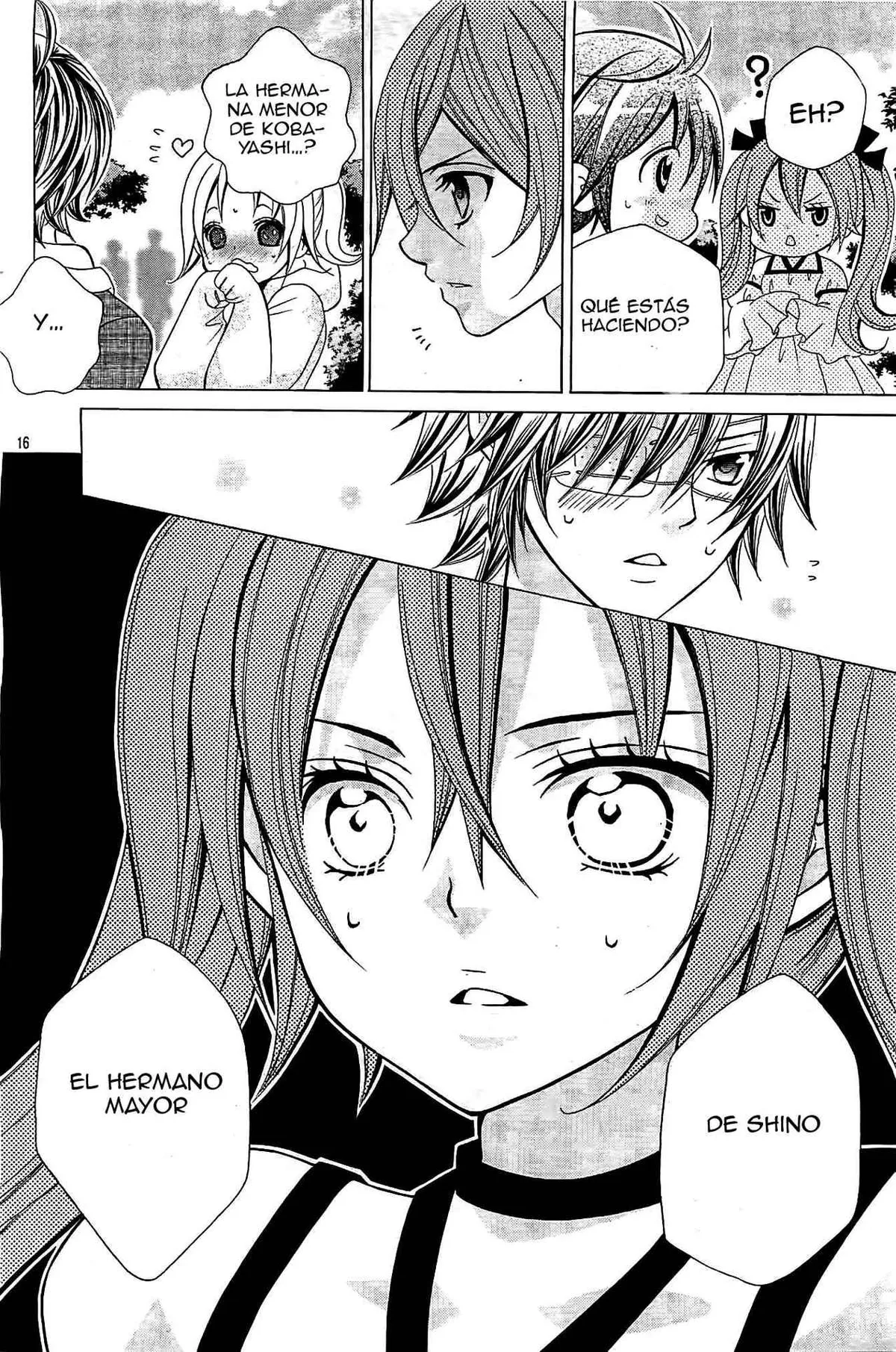 Kobayashi ga Kawai Sugite Tsurai!! Capítulo 18 en Línea - página 16