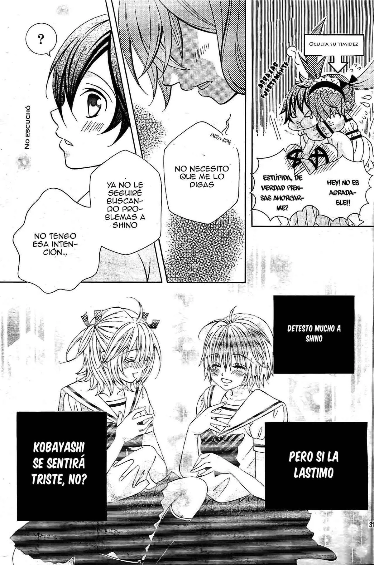 Kobayashi ga Kawai Sugite Tsurai!! Capítulo 18 en Línea - página 30