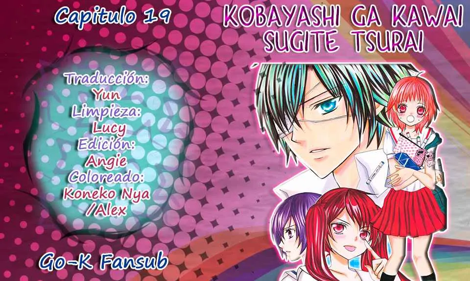 Kobayashi ga Kawai Sugite Tsurai!! Capítulo 19 en Línea - página 1