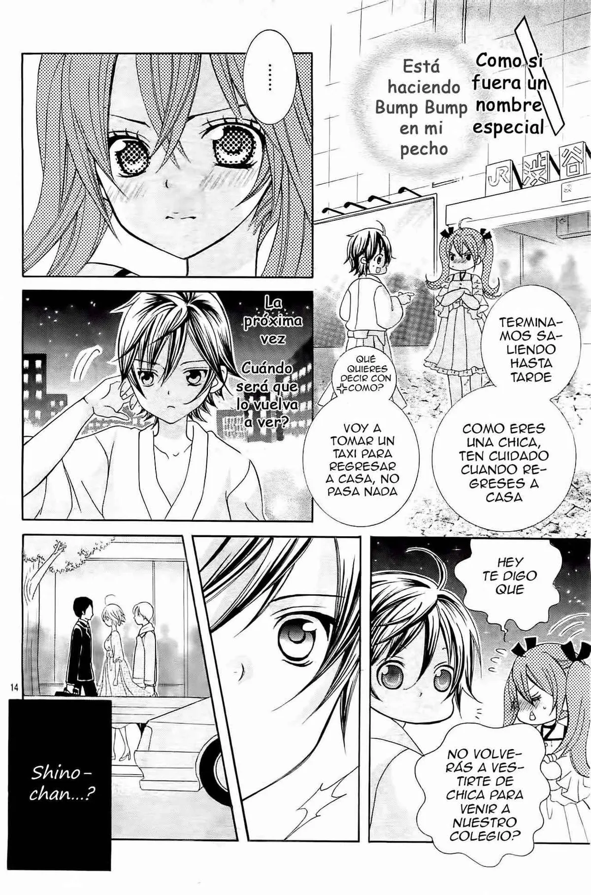Kobayashi ga Kawai Sugite Tsurai!! Capítulo 20 en Línea - página 18