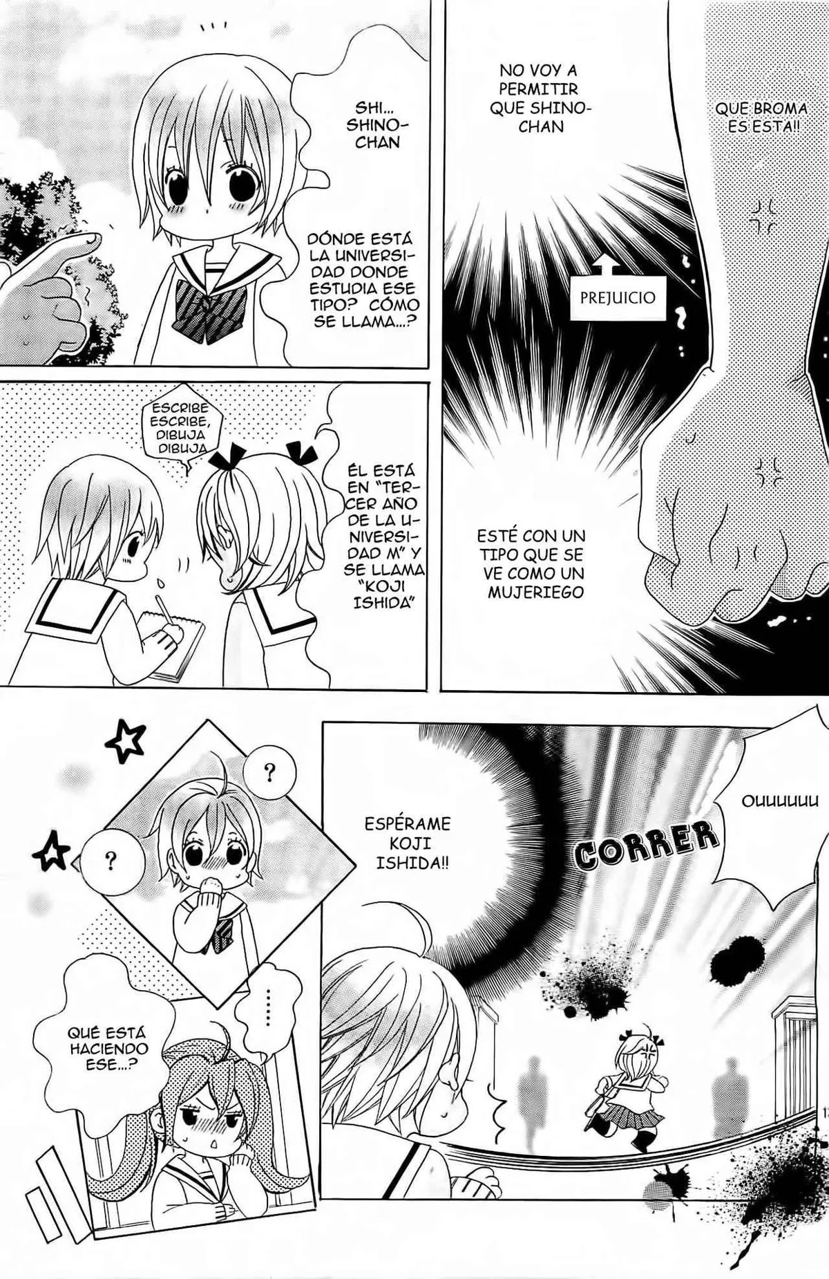 Kobayashi ga Kawai Sugite Tsurai!! Capítulo 21 en Línea - página 15