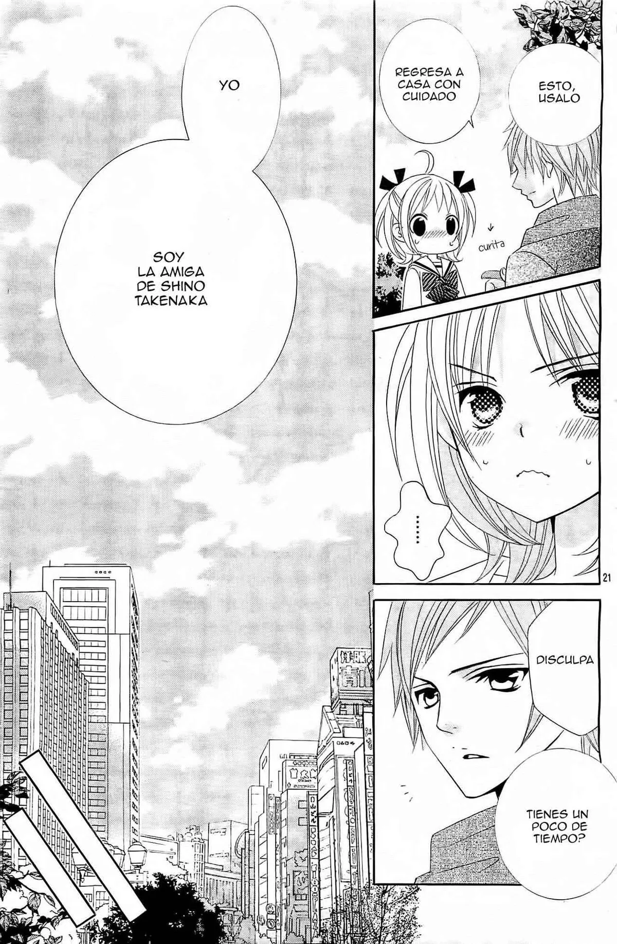 Kobayashi ga Kawai Sugite Tsurai!! Capítulo 21 en Línea - página 21