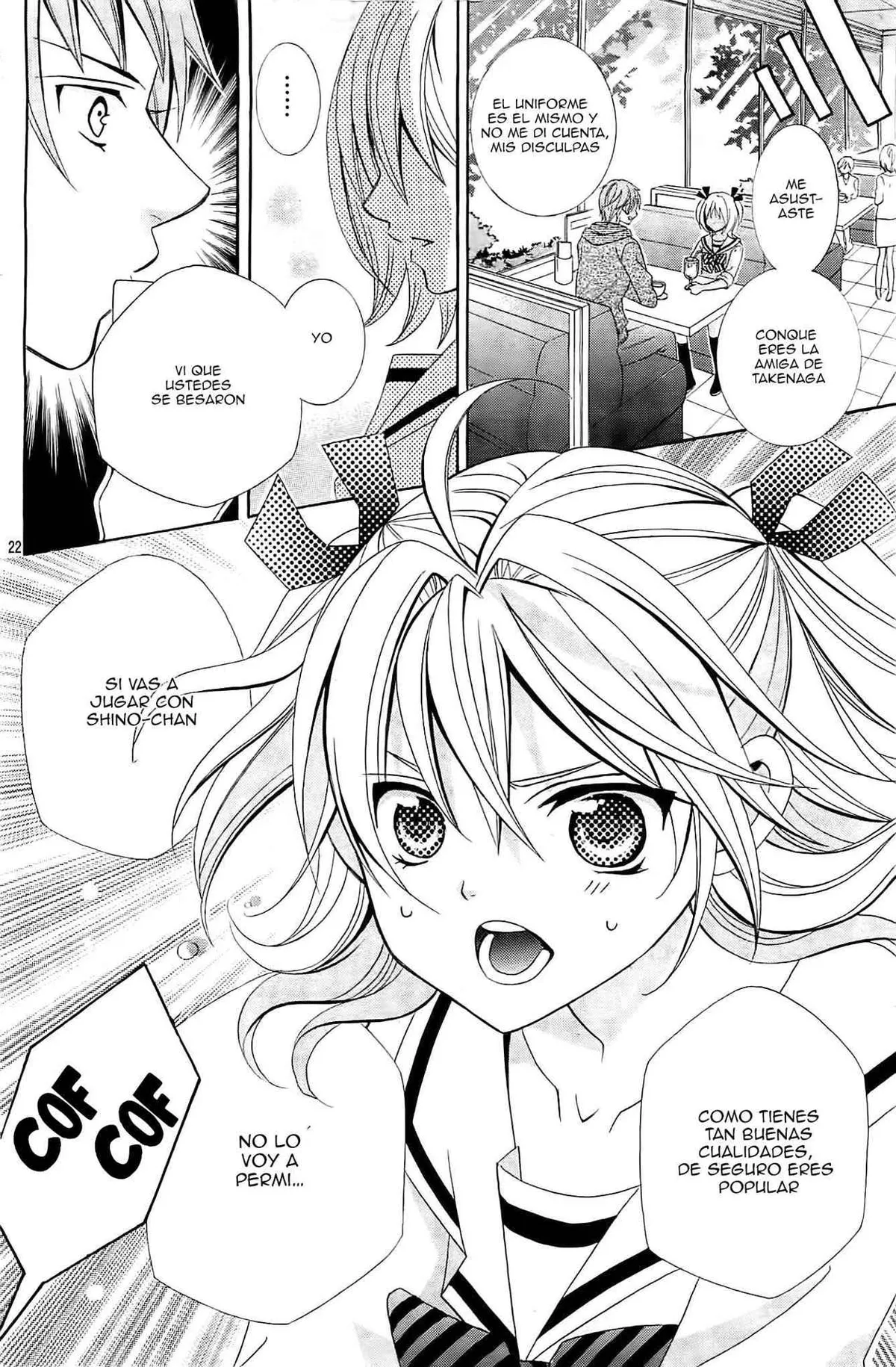 Kobayashi ga Kawai Sugite Tsurai!! Capítulo 21 en Línea - página 22