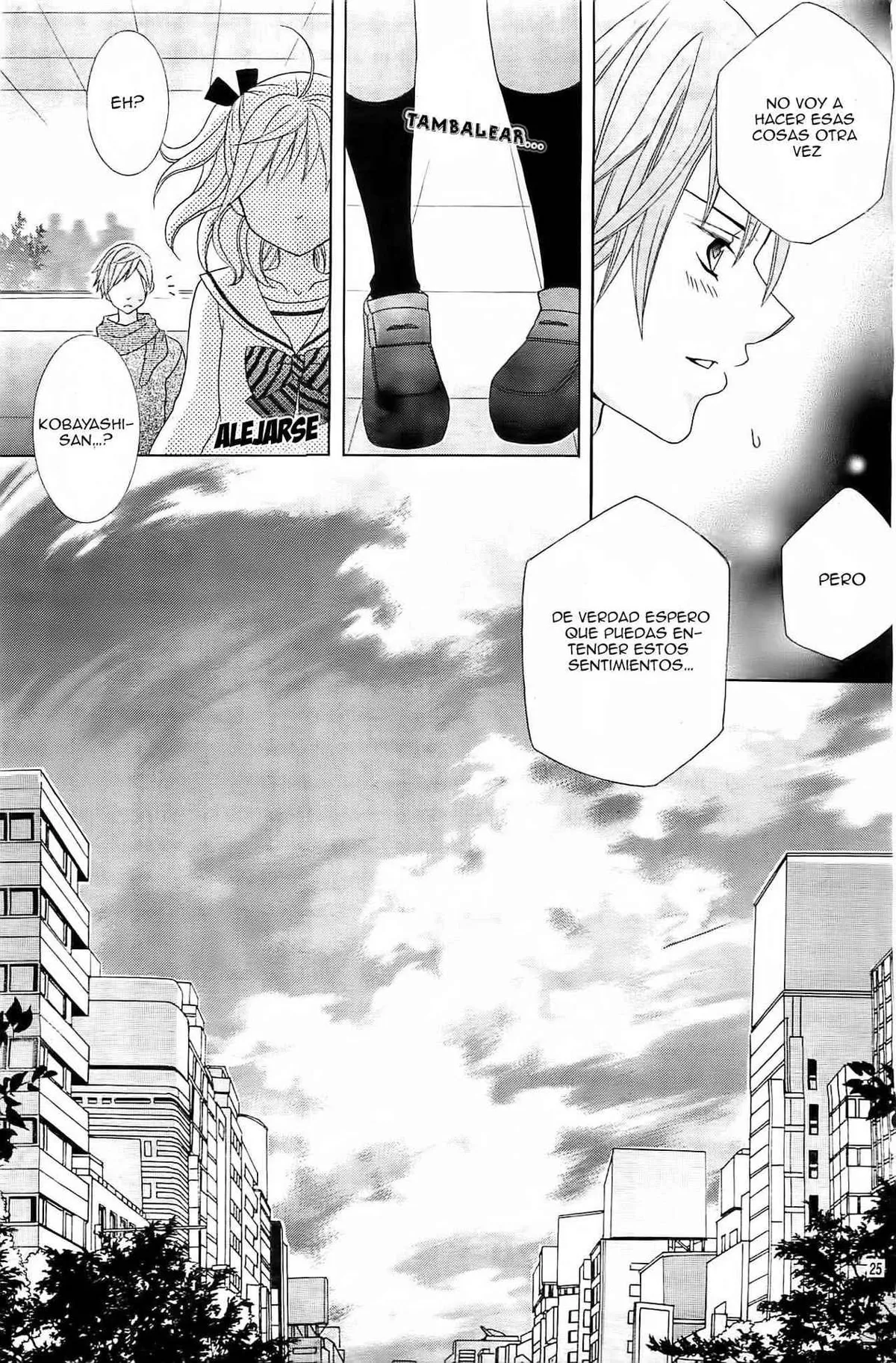 Kobayashi ga Kawai Sugite Tsurai!! Capítulo 21 en Línea - página 25