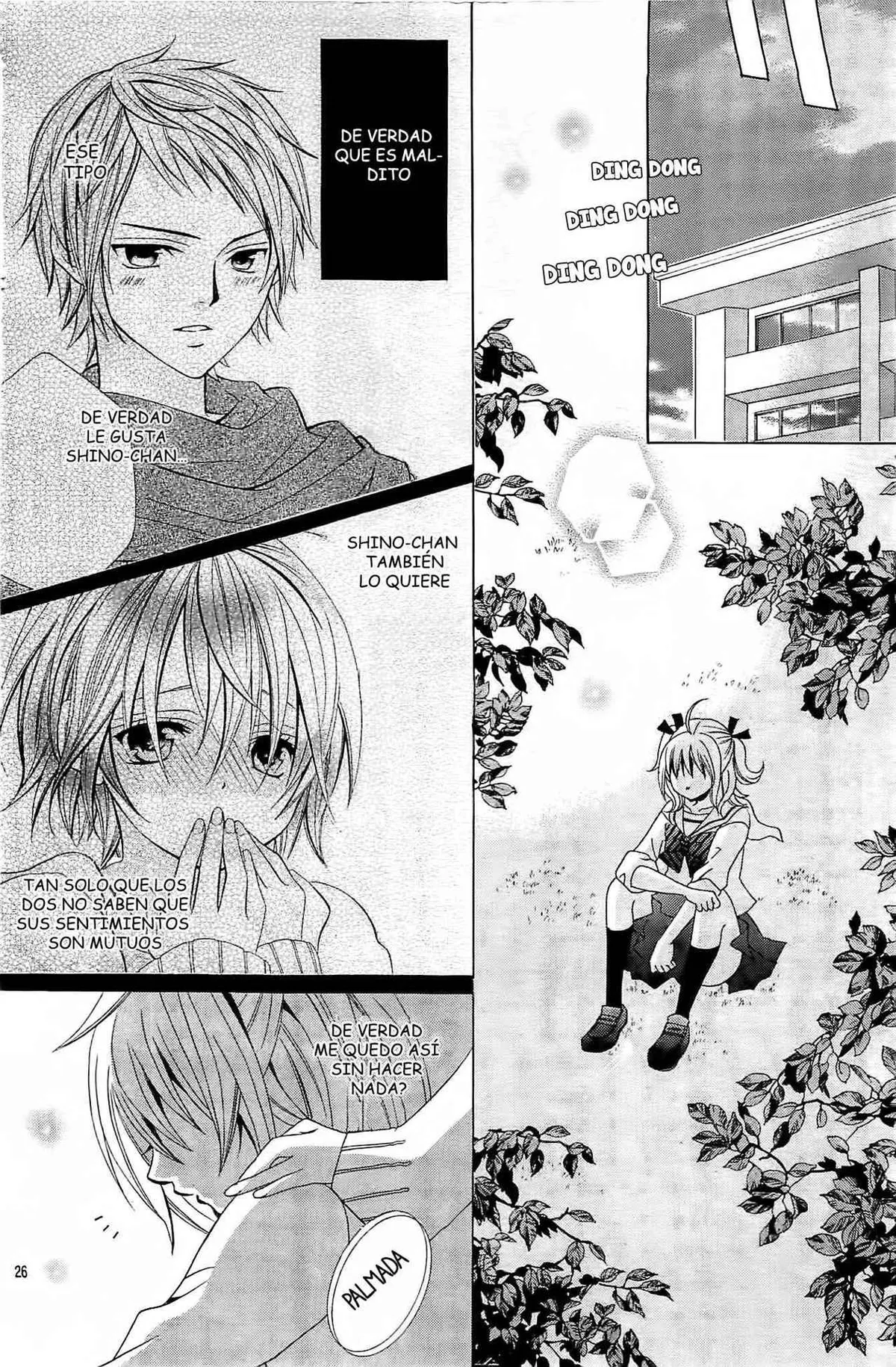 Kobayashi ga Kawai Sugite Tsurai!! Capítulo 21 en Línea - página 26
