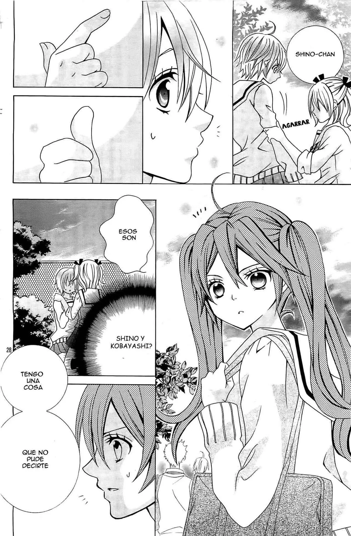 Kobayashi ga Kawai Sugite Tsurai!! Capítulo 21 en Línea - página 28