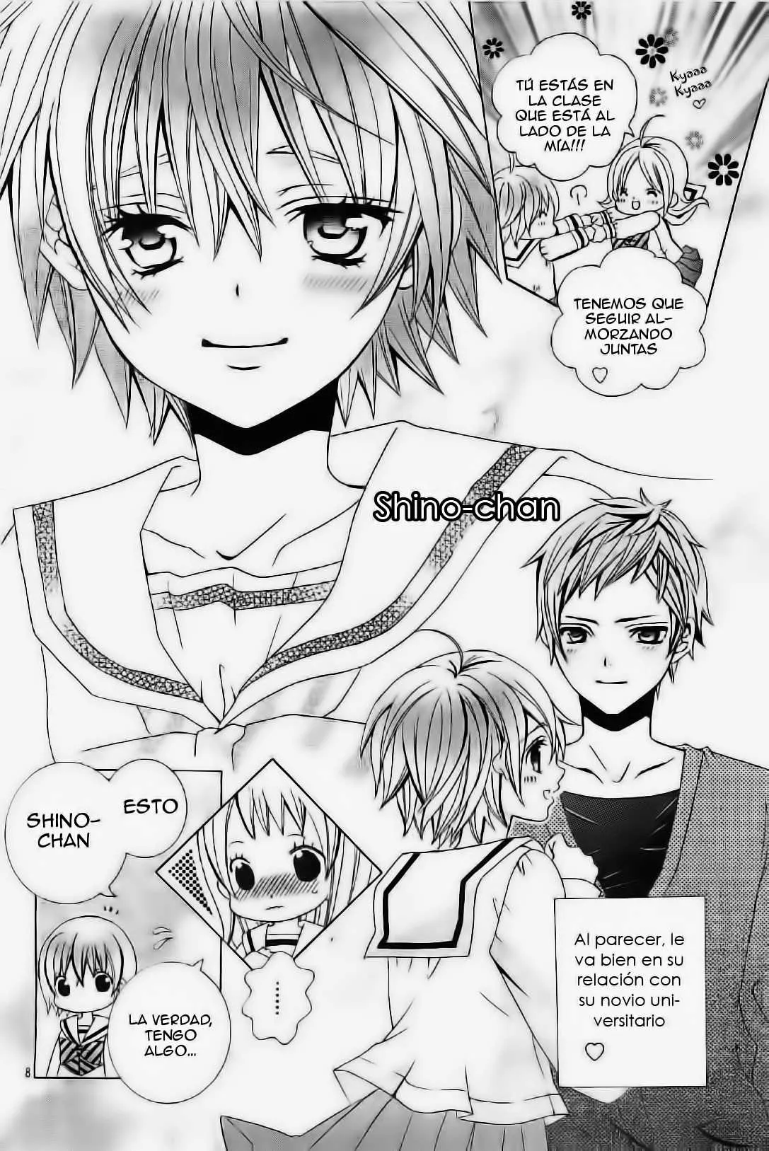 Kobayashi ga Kawai Sugite Tsurai!! Capítulo 24 en Línea - página 9