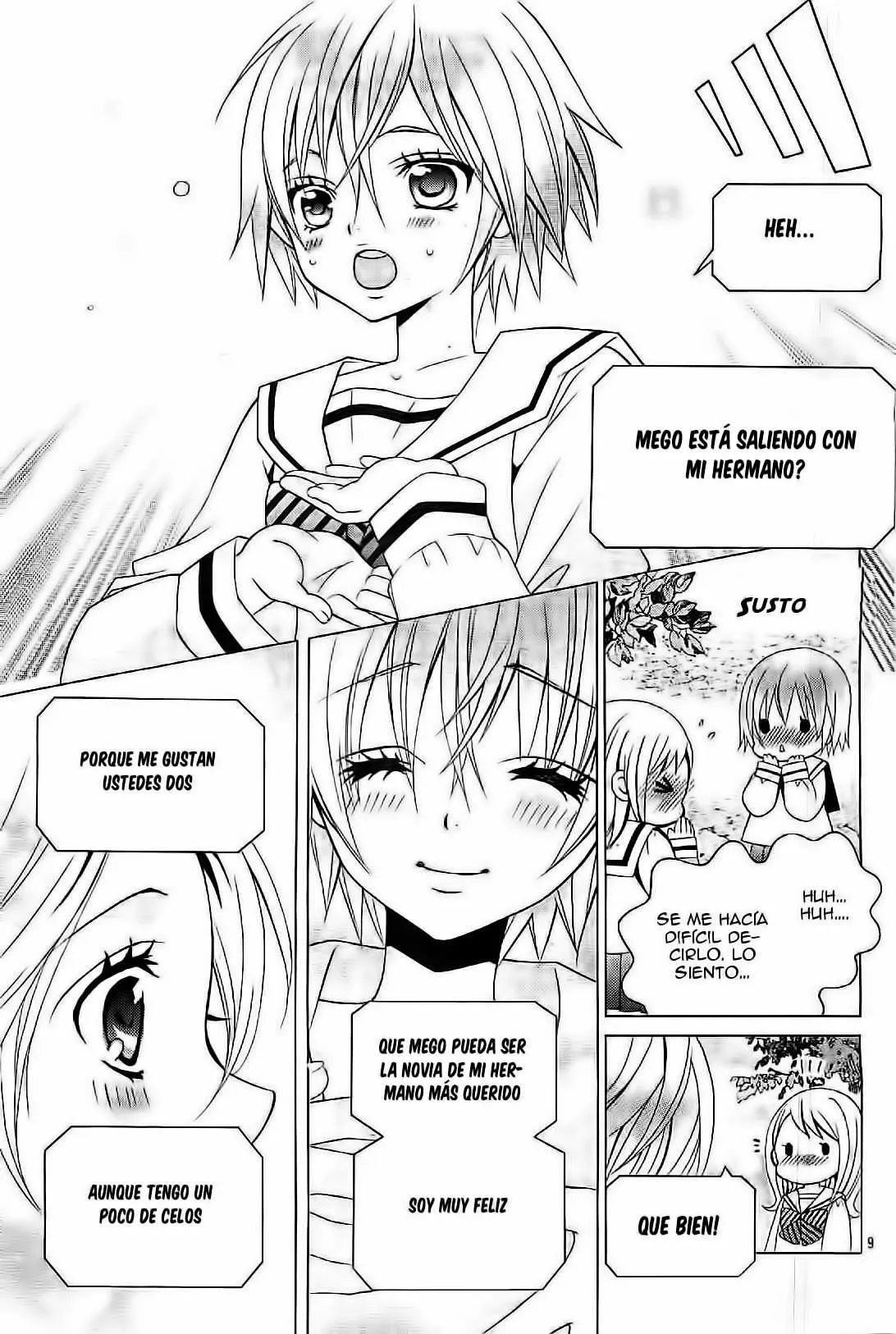 Kobayashi ga Kawai Sugite Tsurai!! Capítulo 24 en Línea - página 10