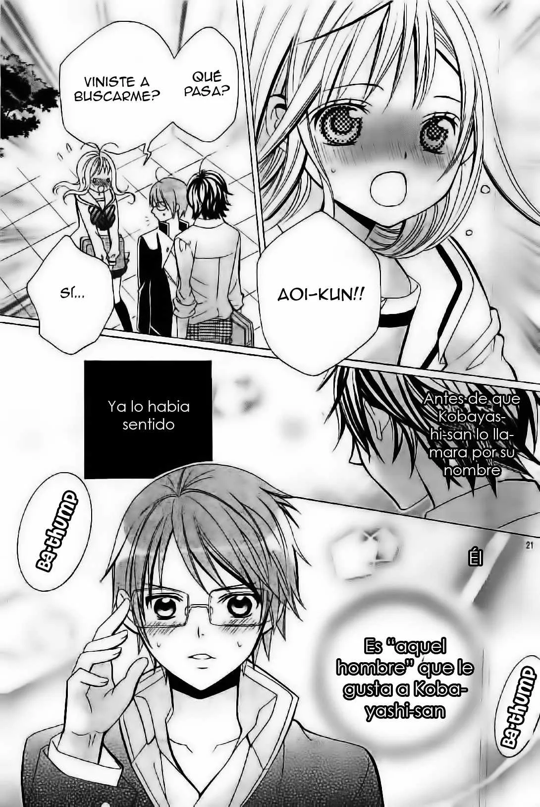 Kobayashi ga Kawai Sugite Tsurai!! Capítulo 24 en Línea - página 20