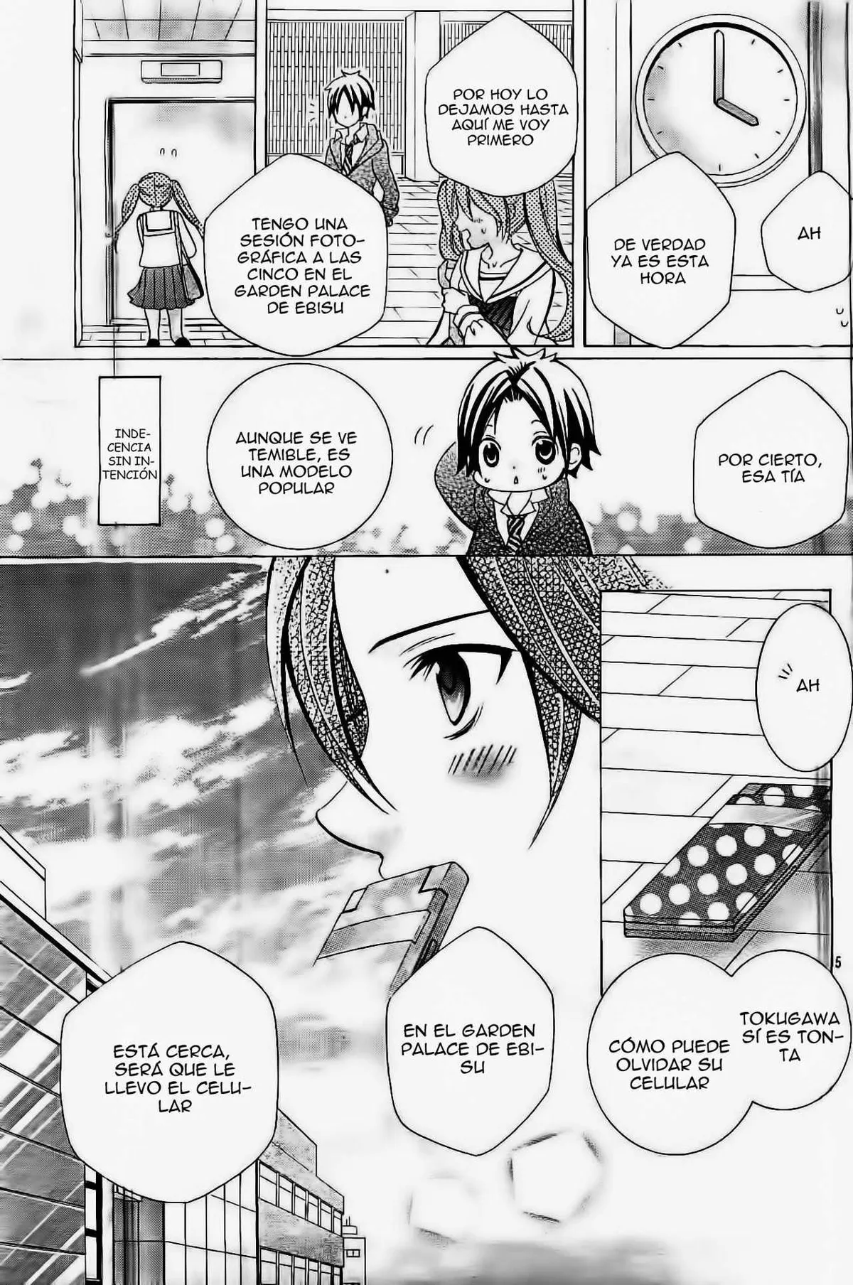 Kobayashi ga Kawai Sugite Tsurai!! Capítulo 25 en Línea - página 7
