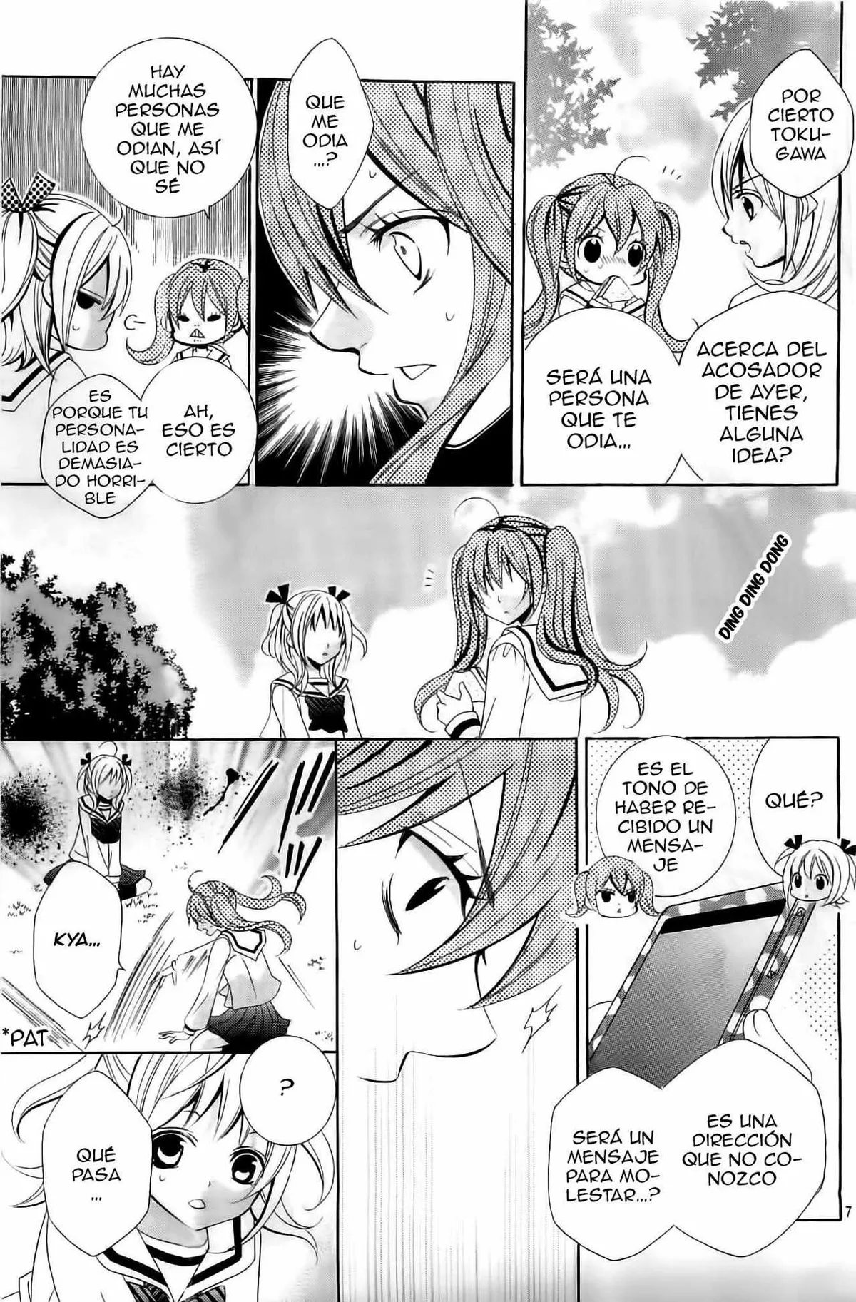 Kobayashi ga Kawai Sugite Tsurai!! Capítulo 32 en Línea - página 8