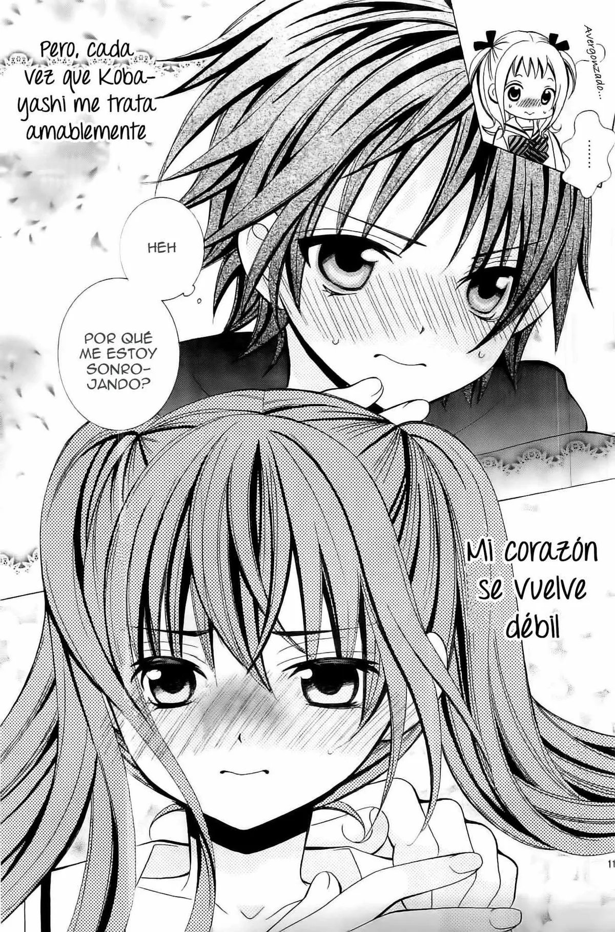 Kobayashi ga Kawai Sugite Tsurai!! Capítulo 32 en Línea - página 12