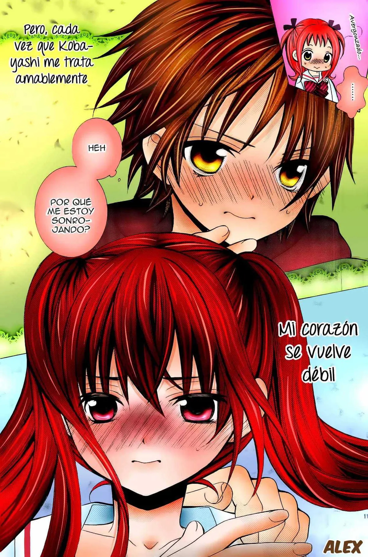 Kobayashi ga Kawai Sugite Tsurai!! Capítulo 32 en Línea - página 13