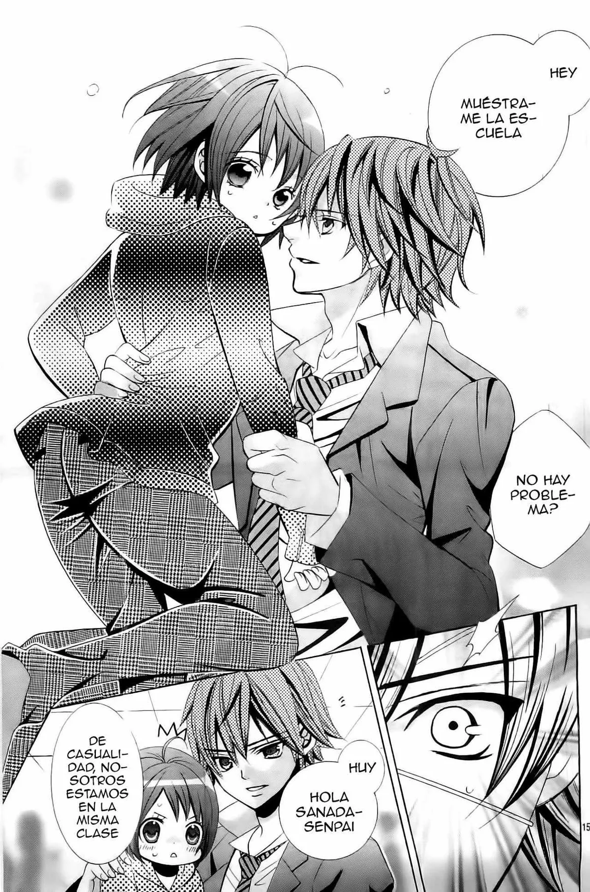 Kobayashi ga Kawai Sugite Tsurai!! Capítulo 32 en Línea - página 17