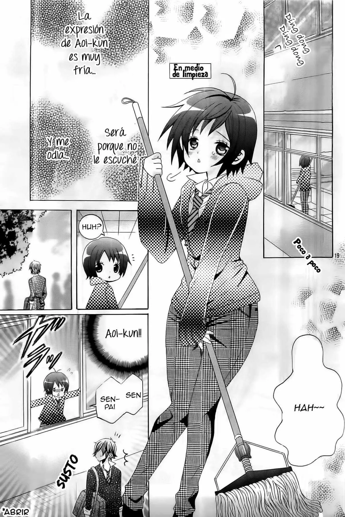 Kobayashi ga Kawai Sugite Tsurai!! Capítulo 32 en Línea - página 21