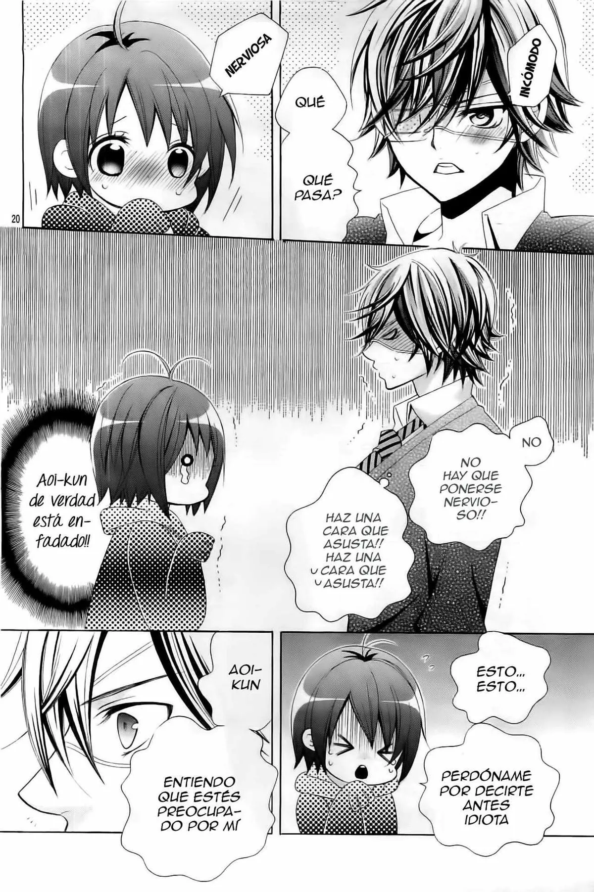 Kobayashi ga Kawai Sugite Tsurai!! Capítulo 32 en Línea - página 22