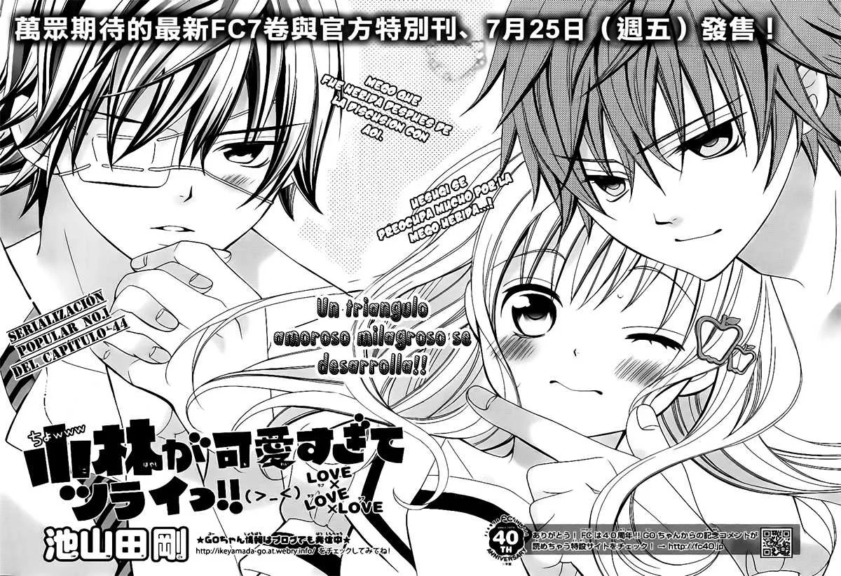 Kobayashi ga Kawai Sugite Tsurai!! Capítulo 44 en Línea - página 3