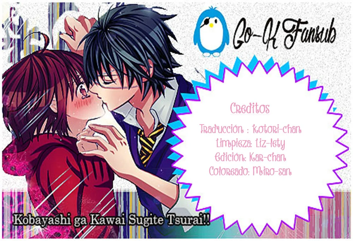 Kobayashi ga Kawai Sugite Tsurai!! Capítulo 55 en Línea - página 1