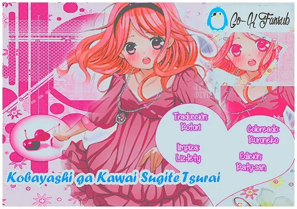 Kobayashi ga Kawai Sugite Tsurai!! Capítulo 59 en Línea - página 1