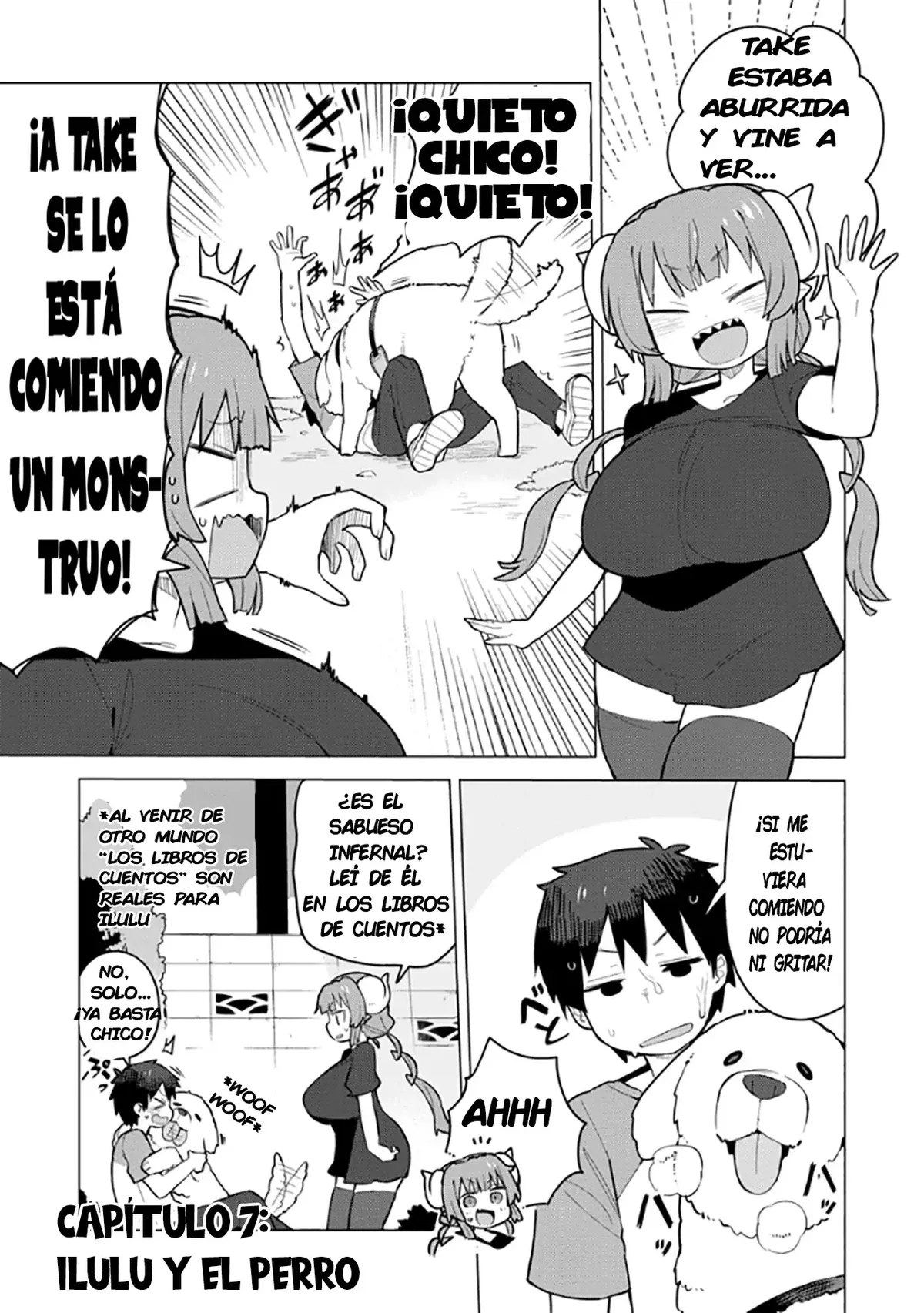 Kobayashi-san Chi no Maid Dragon: Iruru wa Koi toka Wakarimasen! Capítulo 7 en Línea - página 1