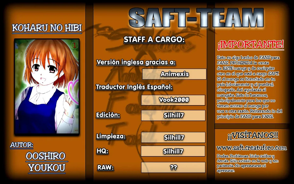 Koharu no Hibi Capítulo 6.5 en Línea - página 1