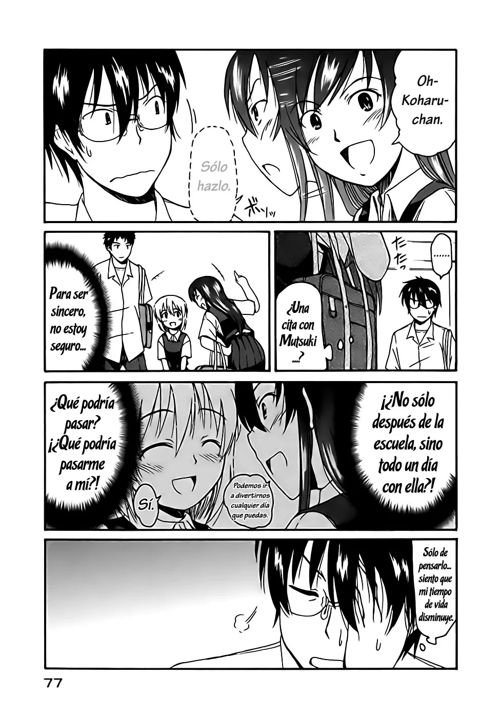 Koharu no Hibi Capítulo 9 en Línea - página 12