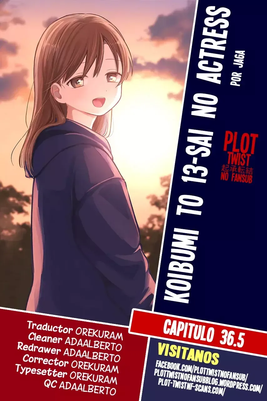 Koibumi to 13-sai no Actress Capítulo 36.5 en Línea - página 1