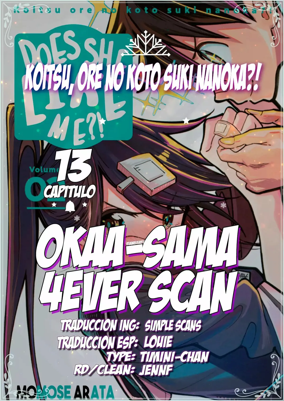 Koitsu, Ore No Koto Suki Nanoka?! Capítulo 13 en Línea - página 1
