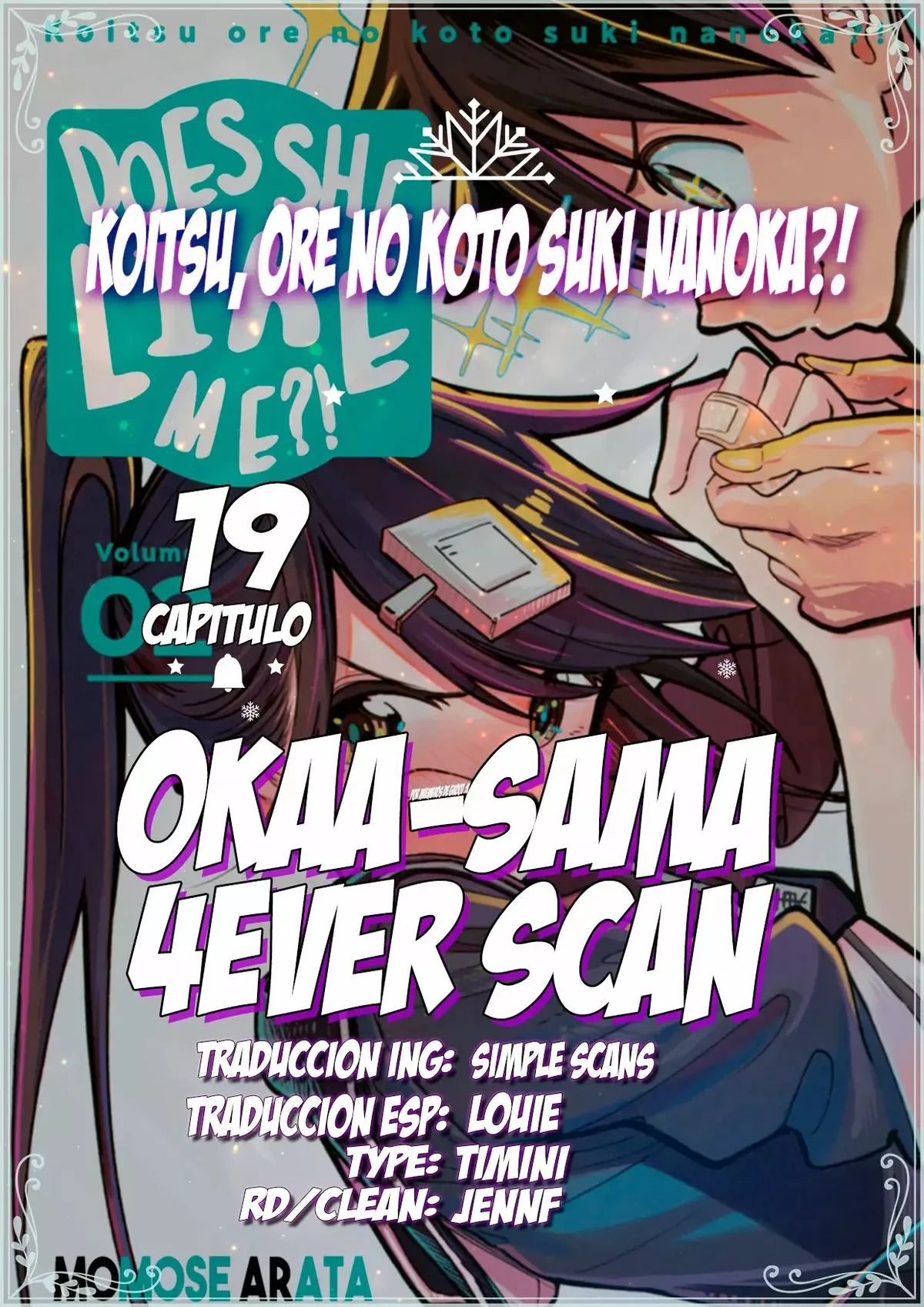 Koitsu, Ore No Koto Suki Nanoka?! Capítulo 19 en Línea - página 1