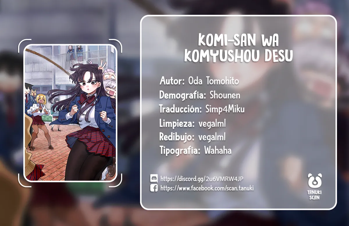 Komi-san wa Komyushou Desu Capítulo 365 en Línea - página 1