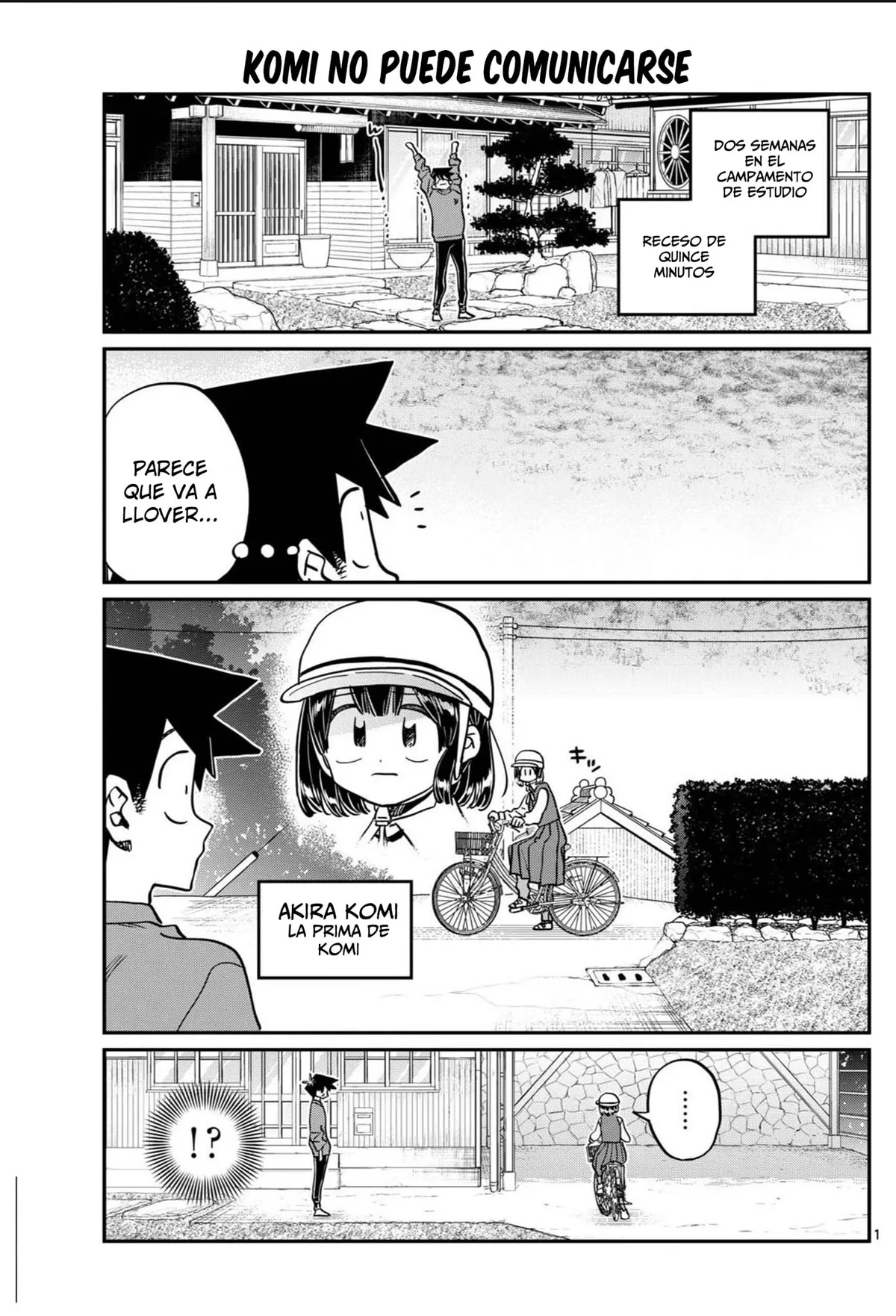 Komi-san wa Komyushou Desu Capítulo 479 en Línea - página 1