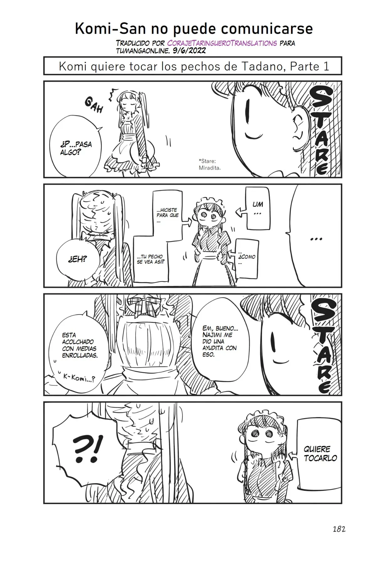 Komi-san wa Komyushou Desu Capítulo 72.5 en Línea - página 1