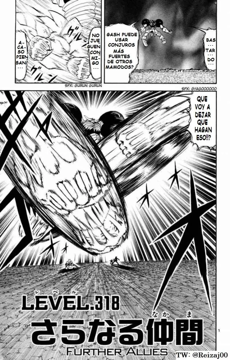 Konjiki no Gash!! Capítulo 318 en Línea - página 1