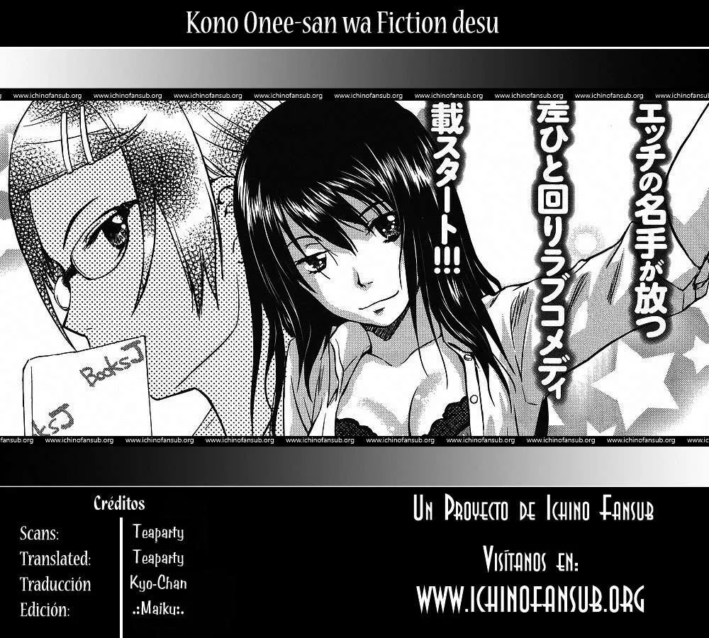 Kono Onee-san wa Fiction desu!? Capítulo 6 en Línea - página 1
